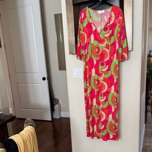 Ara Colorful Long Sleeve Dress